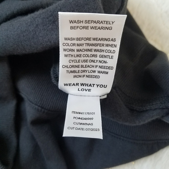 TORRID Royal Stars Relaxed Fit Cozy Fleece Drop Shoulder Sweatshirt - Picture 7 of 7